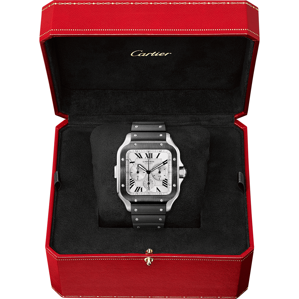 Santos de Cartier Chronograph watch CRWSSA0017