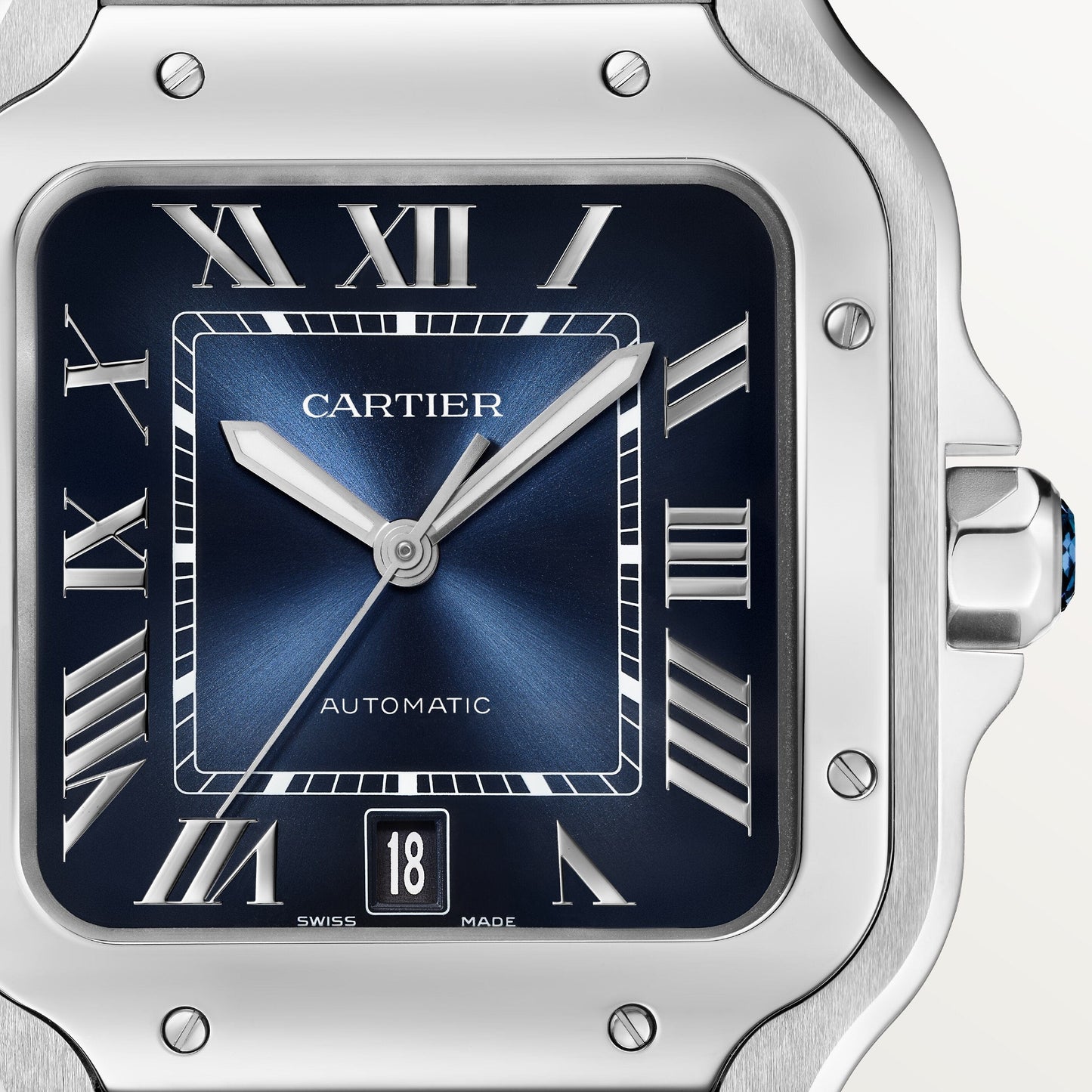 Santos de Cartier watch CRWSSA0071