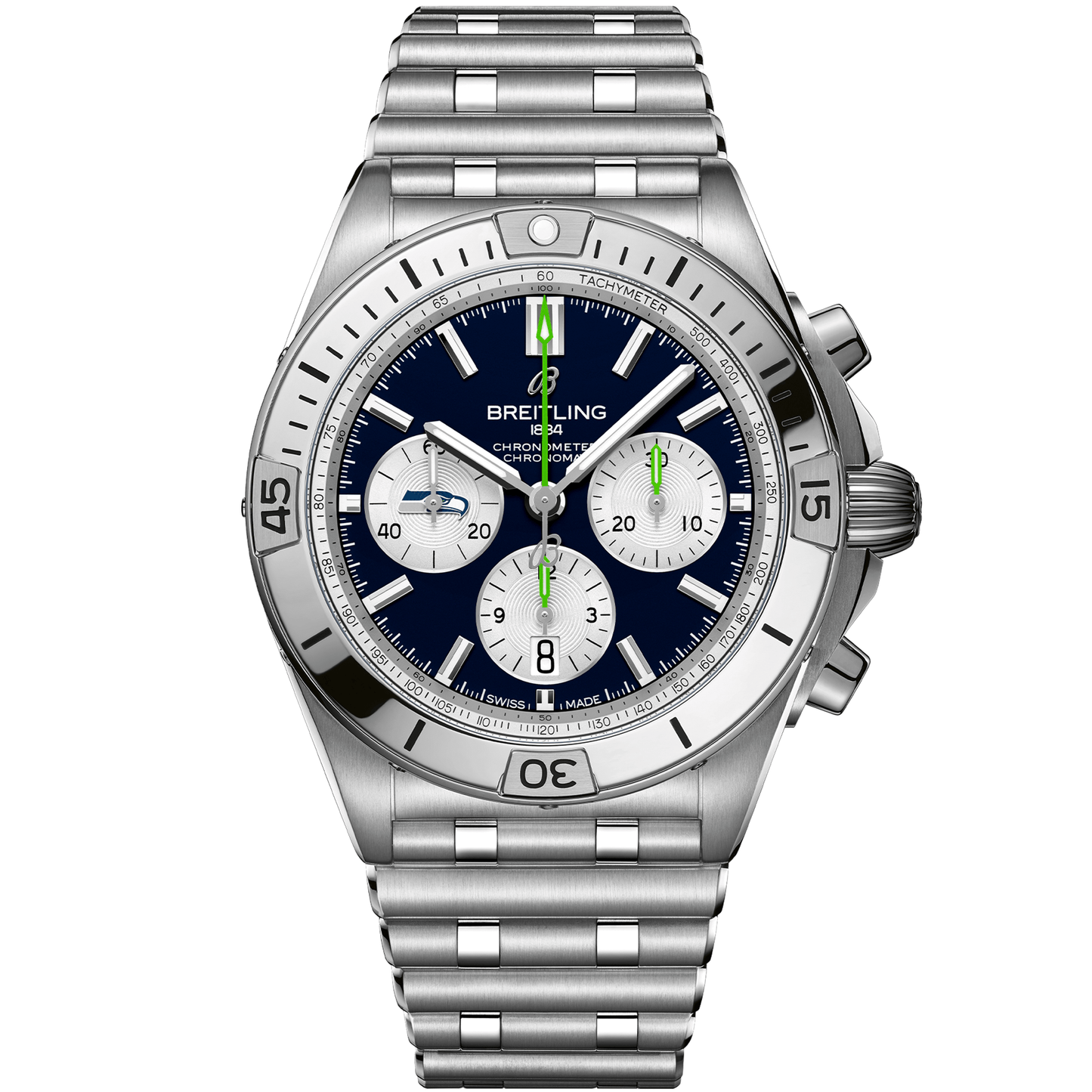 Chronomat B01 42 NFL Seattle Seahawks Edition AB01342B1C4A1