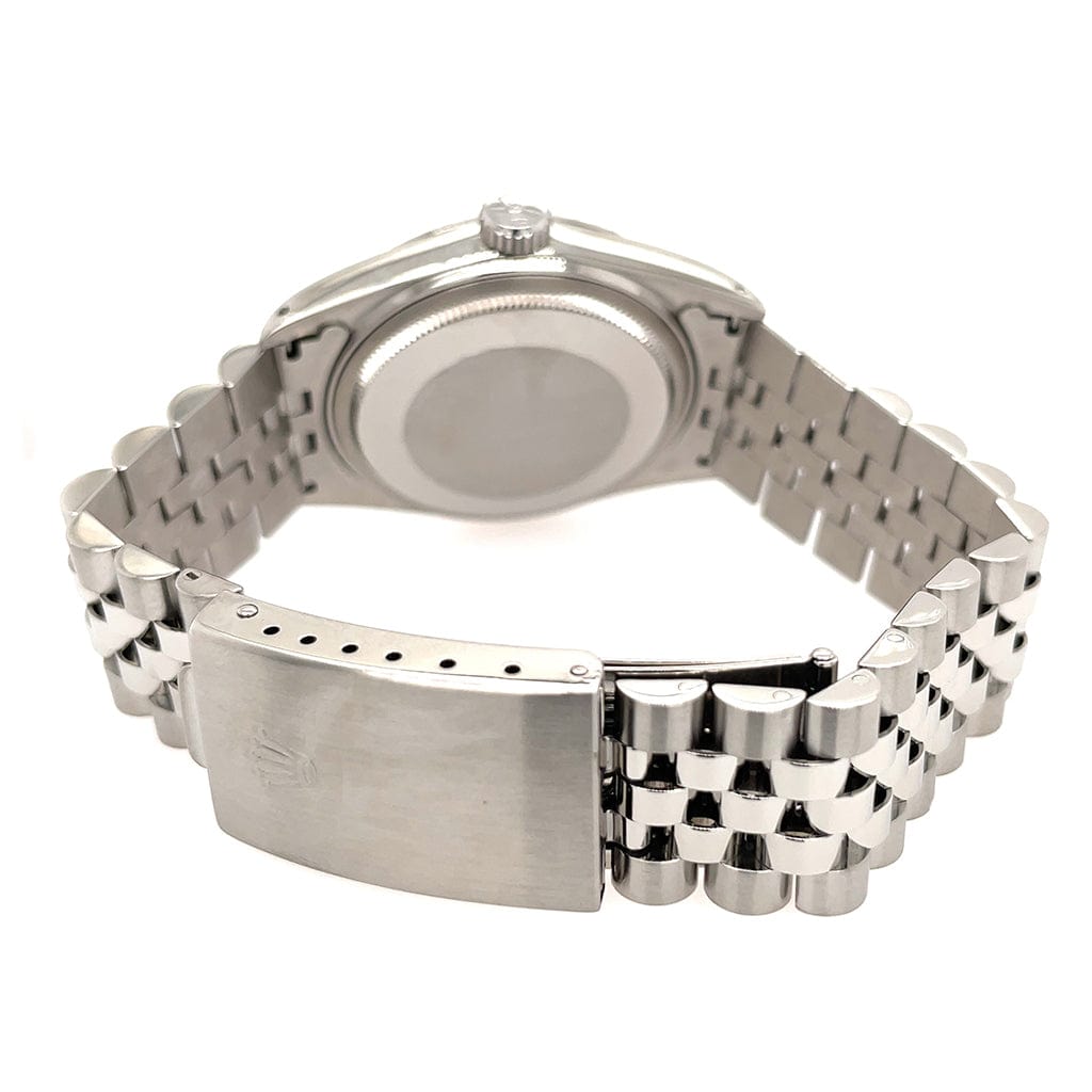 Rolex Datejust Engine Turned Bezel 16030 - Pre-Owned