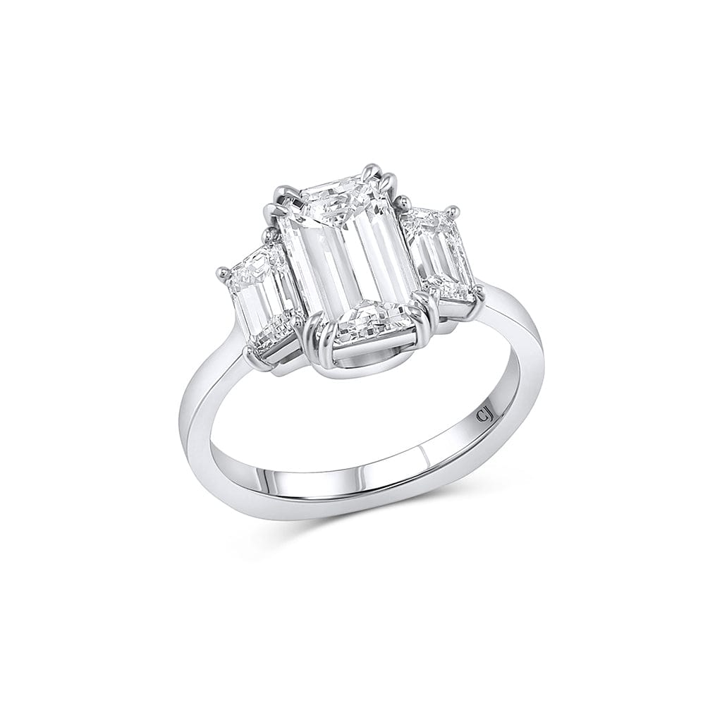 Rivière Platinum 2.01ct Emerald-Cut Diamond Ring, GIA Certified