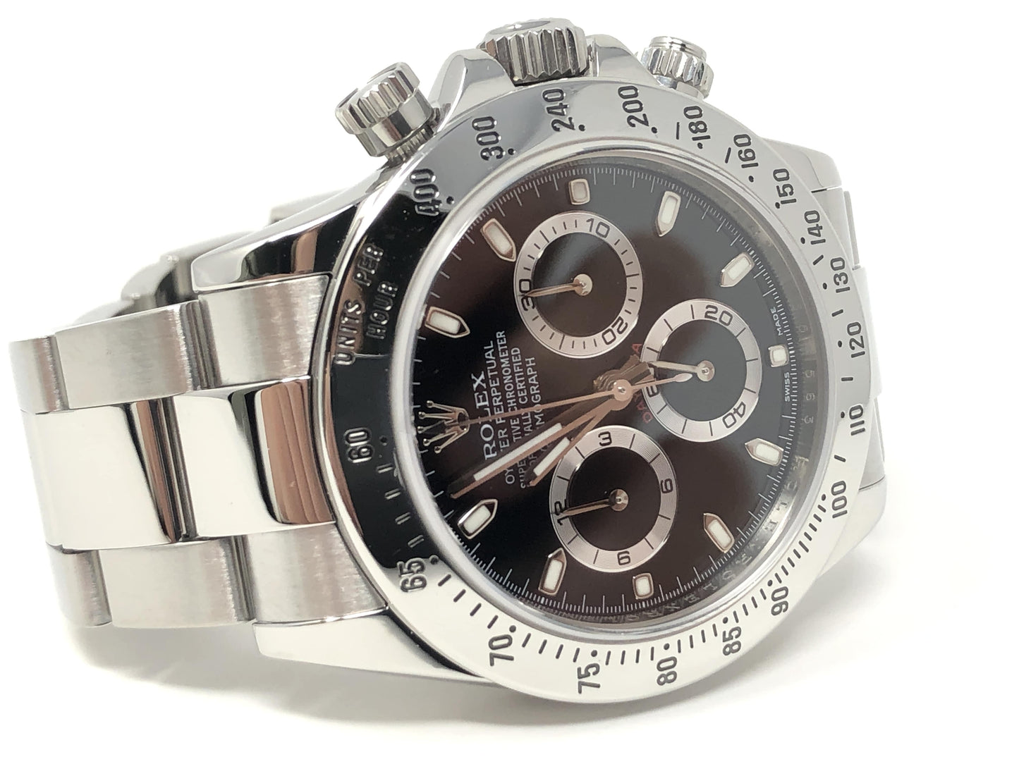 Rolex Daytona Black Dial Chronograph 116520 - Pre-Owned 2010