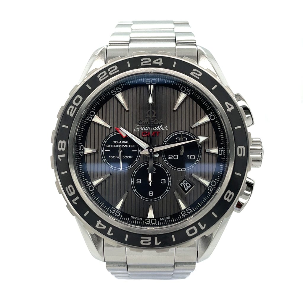 Omega Seamaster Aqua Terra GMT Chronograph 231.10.44.52.06.001 - Certified Pre-Owned