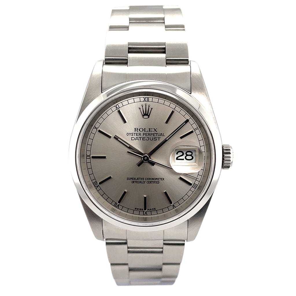 Rolex Datejust 36 16200 Silver Dial - Pre-Owned