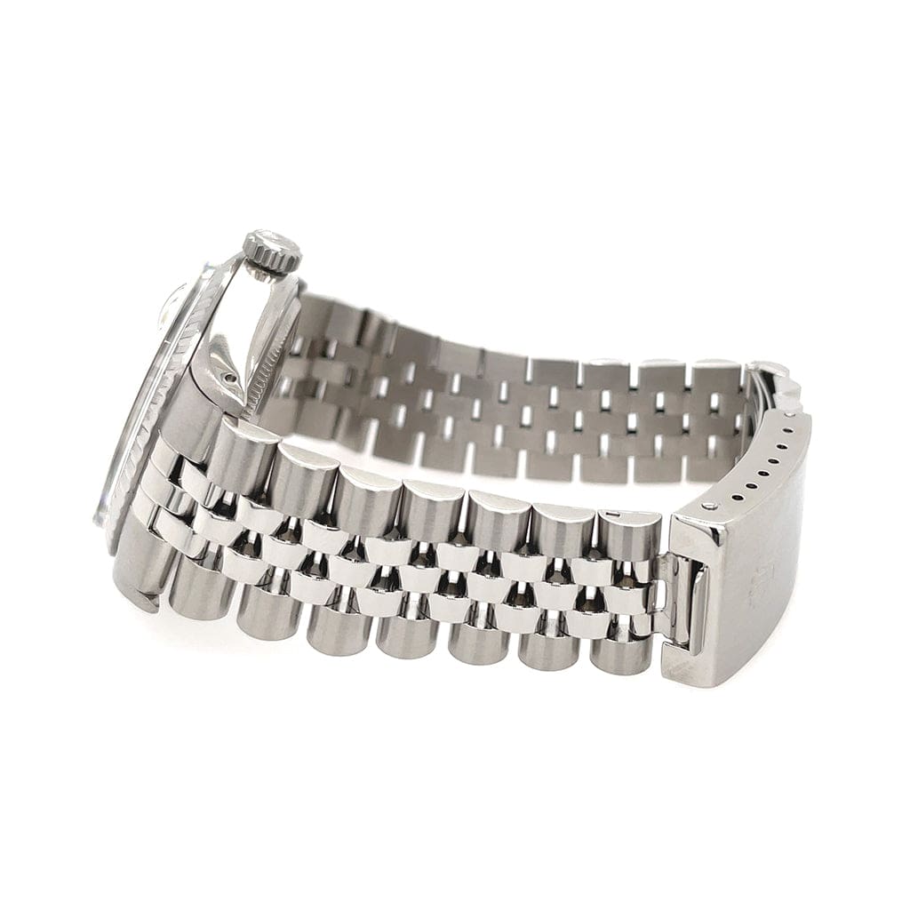 Rolex Datejust Engine Turned Bezel 16030 - Pre-Owned