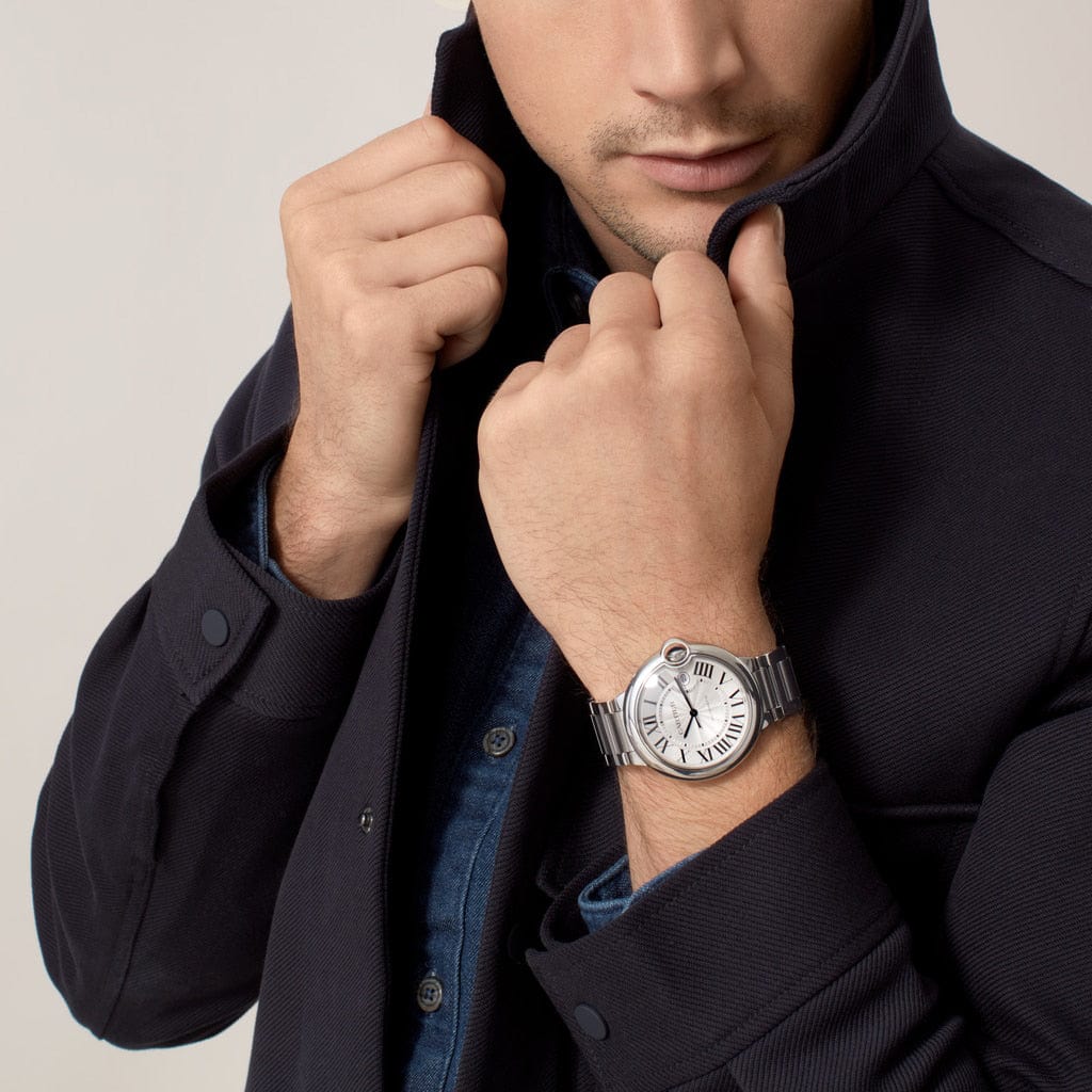 Ballon Bleu de Cartier watch, 42 mm W69012Z4