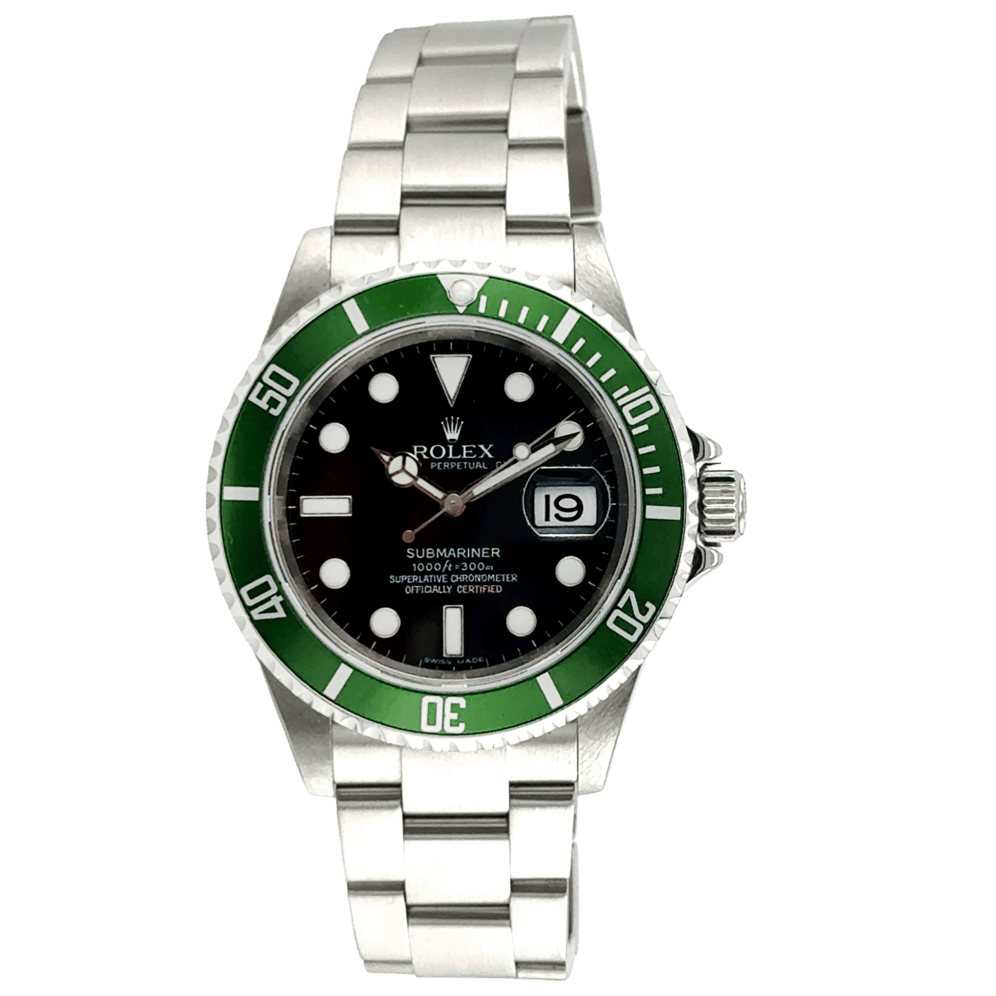 Rolex Submariner Date 16610LV Kermit - PRE - OWNED