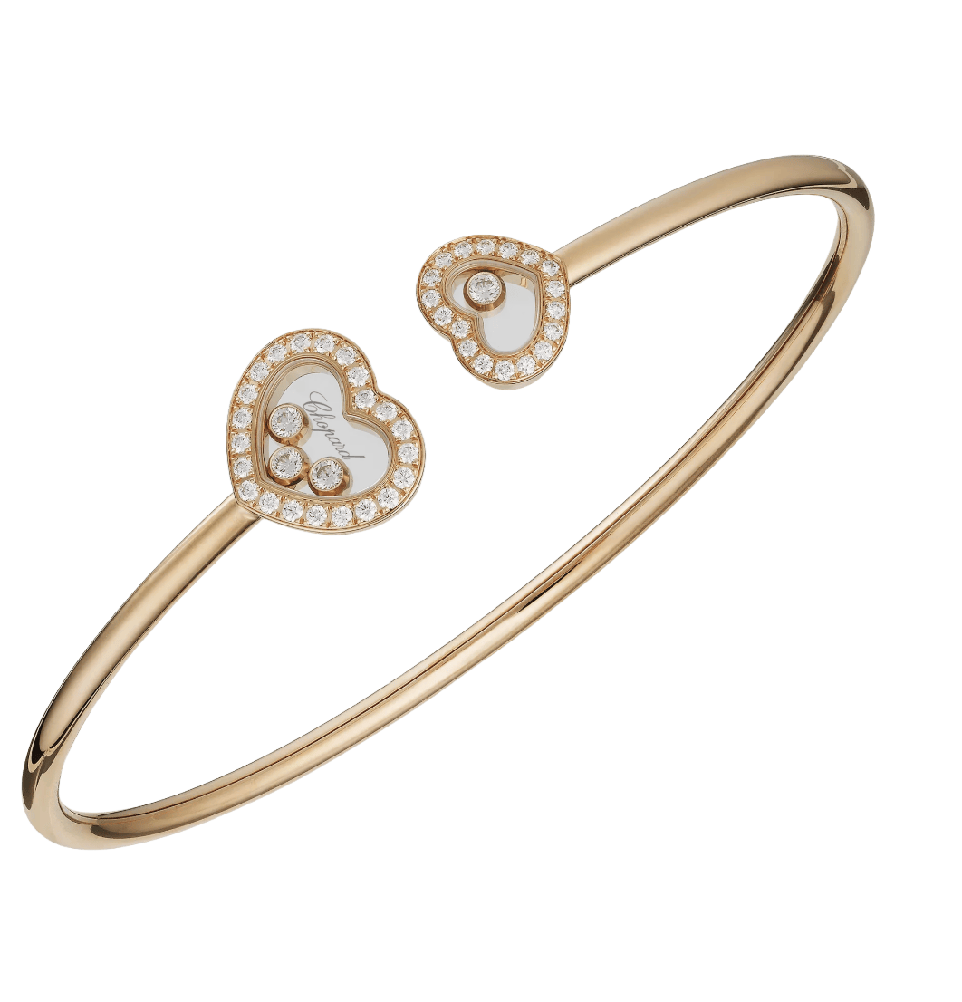 Happy Diamonds Icons Rose Gold Bangle Bracelet