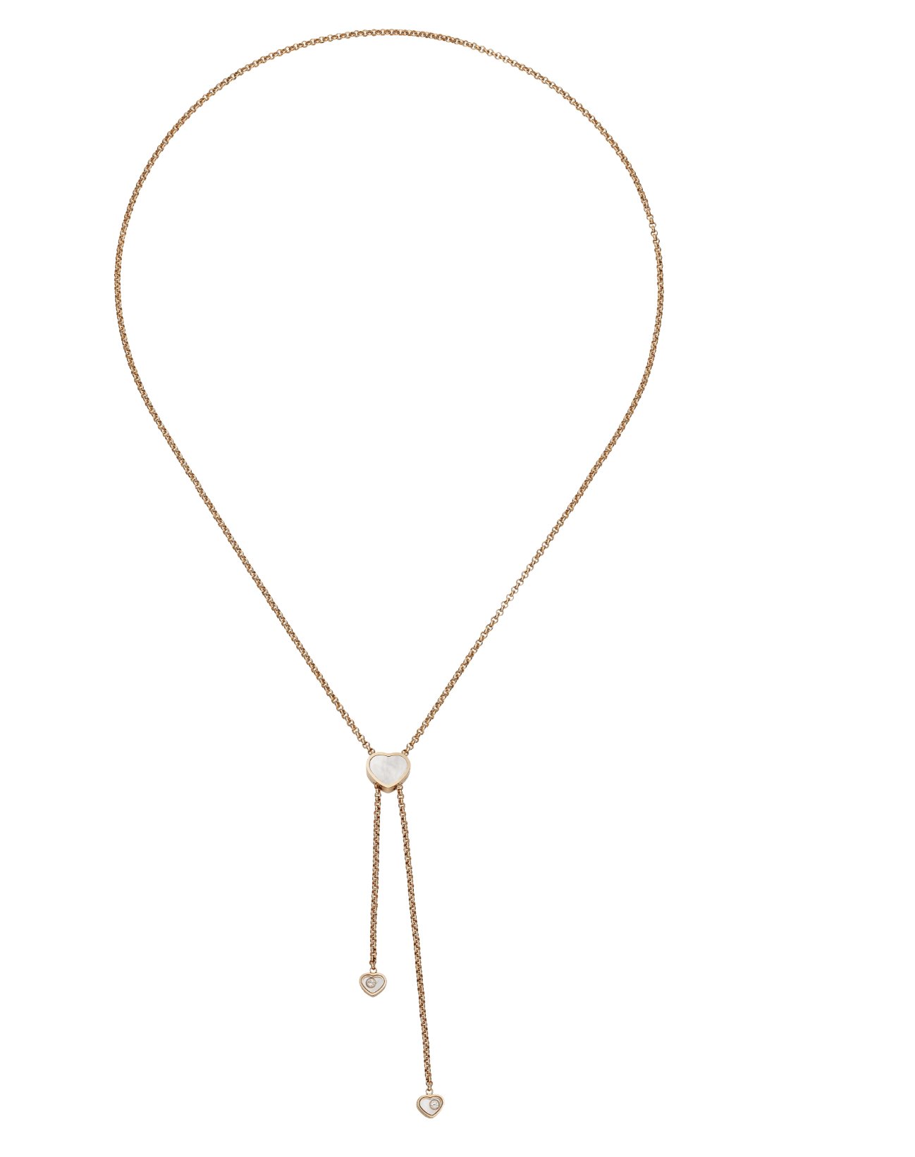 Happy Hearts Necklace Mother Of Pearl