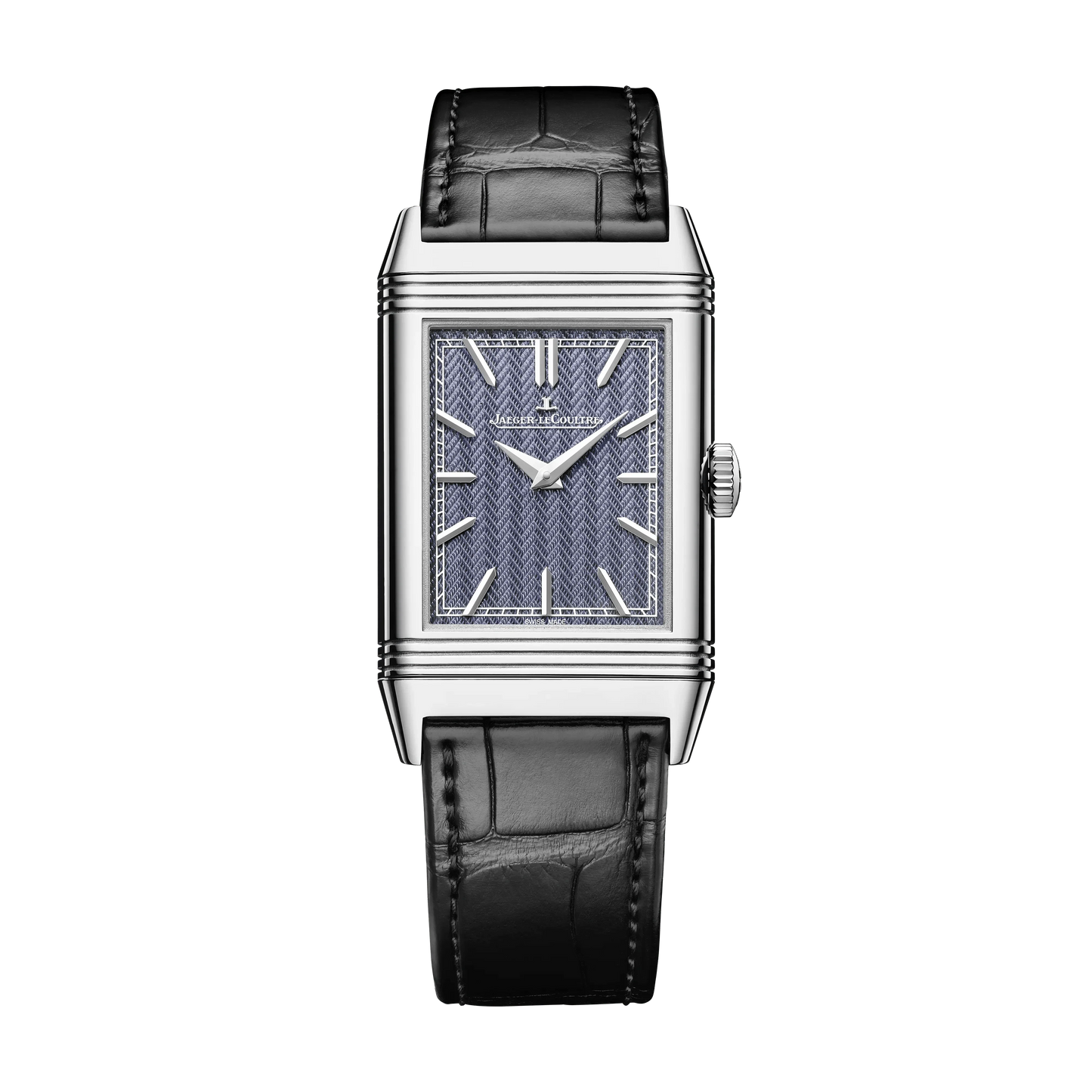 White Gold Reverso Tribute Enamel Men’s Watch Q39334S2