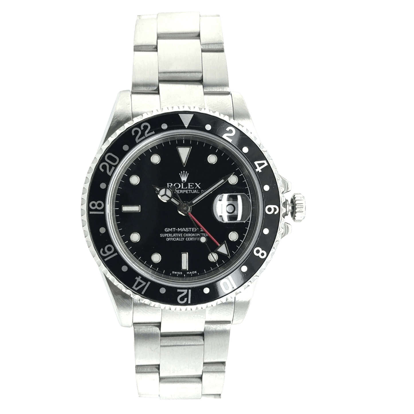 ROLEX GMT MASTER II 40MM 16710 - PRE - OWNED