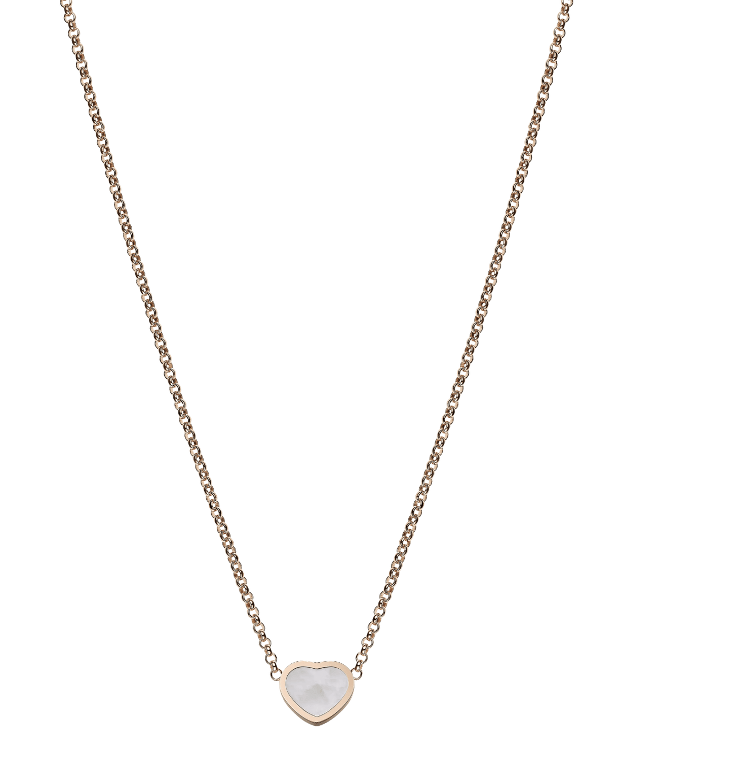My Happy Hearts Necklace Mother of Pearl