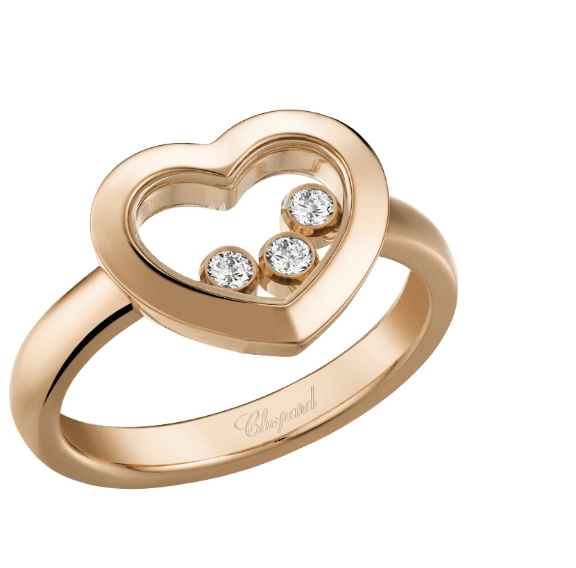Happy Diamonds Icons Heart Rose Gold Ring