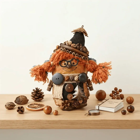 Hobby Pod Sprite – reversible handmade forest spirit collectible figurine | ZAPIFIY