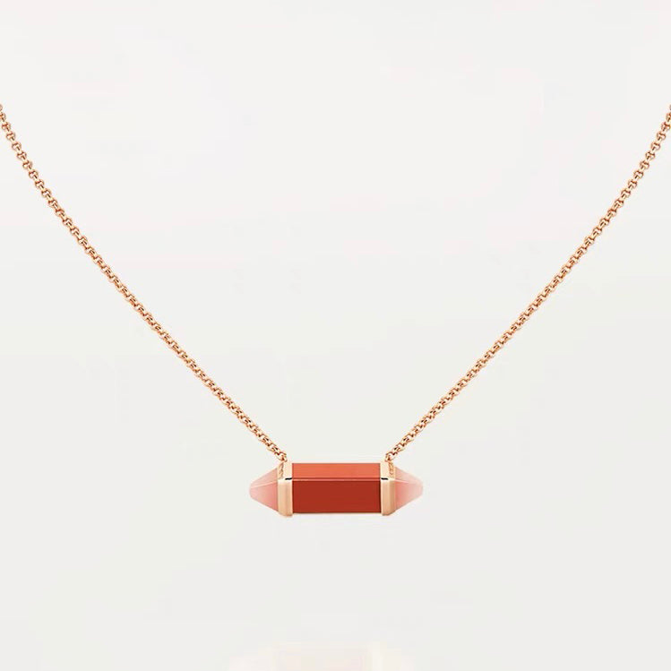 18K Celestial Les Berlingots De Pink Necklace