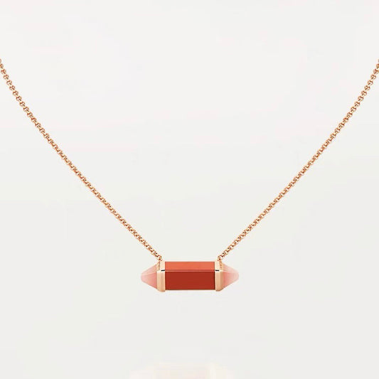 18K Celestial Les Berlingots De Pink Necklace