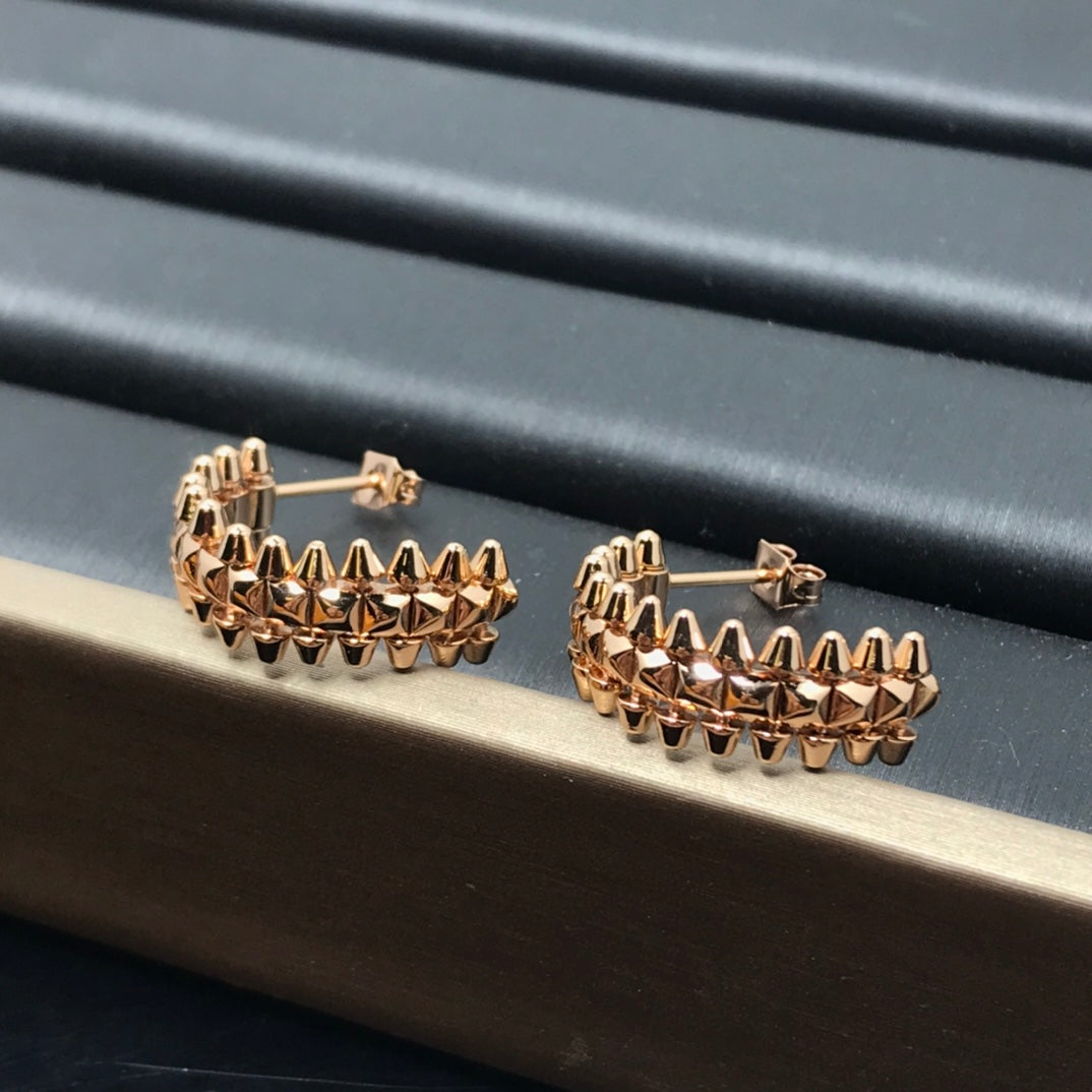 18K Celestial Clash De Small Earrings