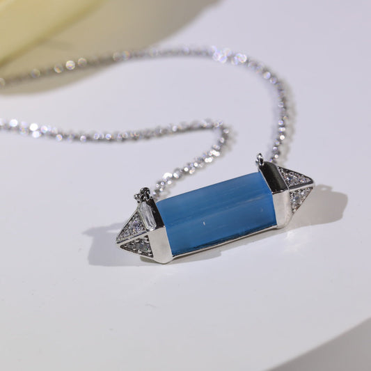 18K Celestial Les Berlingots De Blue Necklace