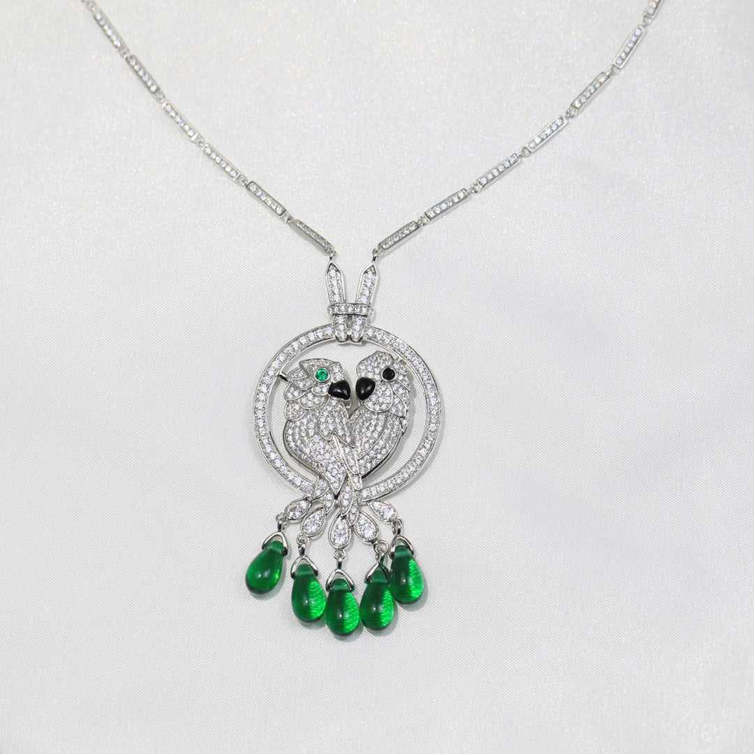 18K Celestial Les Oiseaux Lib̩r̩s Necklace
