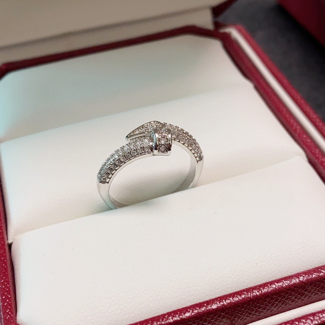 18K Celestial Juste Un Clou Diamonds Ring