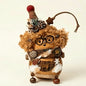 Jolly Pod Sprite – vibrant handmade autumnal forest figurine with orange pigtails | ZAPIFIY