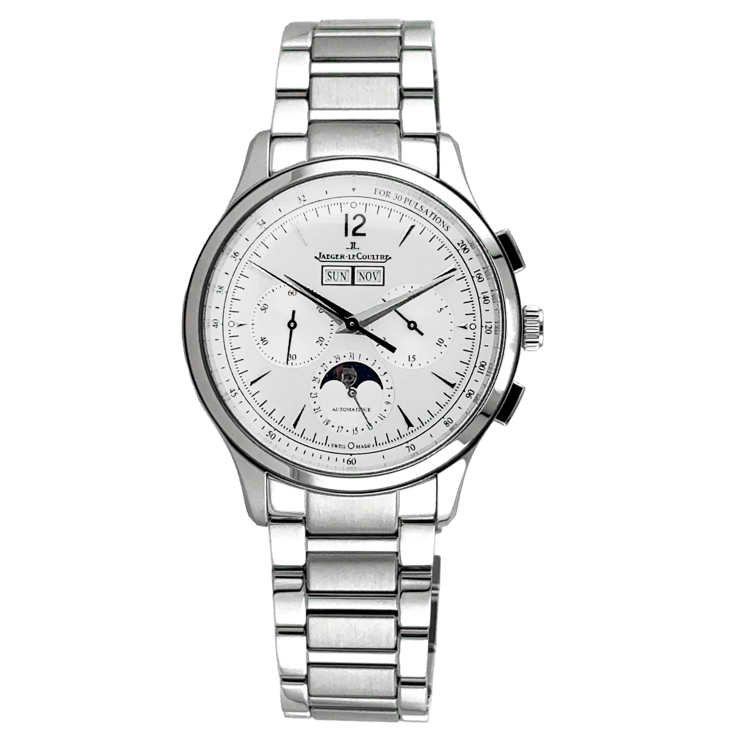 Jaeger-LeCoultre Master Control Chronograph Calendar Q4138130- Certified Pre-Owned