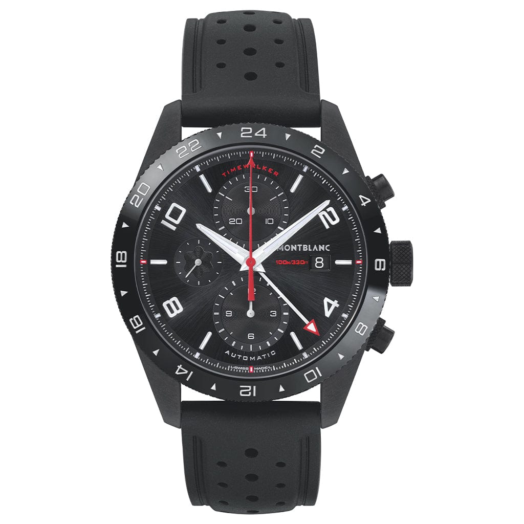 Montblanc TimeWalker Black Dial - MB116101 NEW OLD STOCK