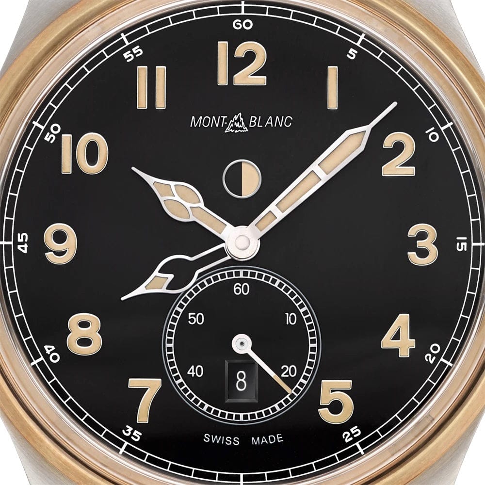 Montblanc 1858 Automatic Dual Time - MB116479 NEW OLD STOCK