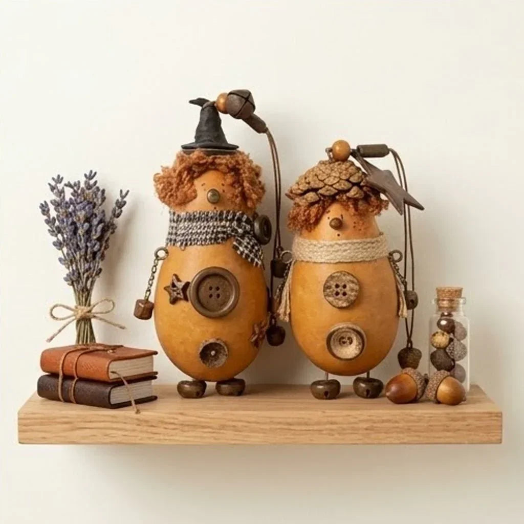 Nova & Nox Pod Sprite pair view – complementary handcrafted nature spirit duo | ZAPIFIY