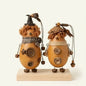 Nova & Nox Pod Sprite – twin handmade forest guardian collectible set light and shadow | ZAPIFIY