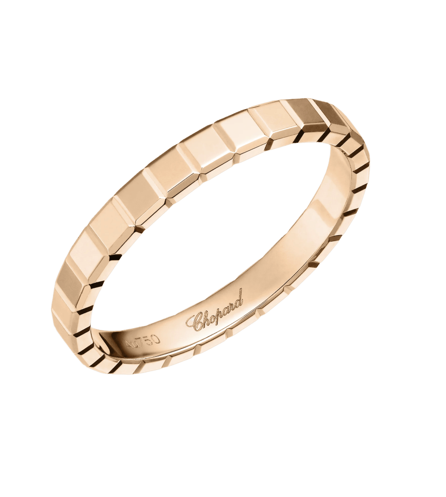 Ice Cube Ring Rose Gold
