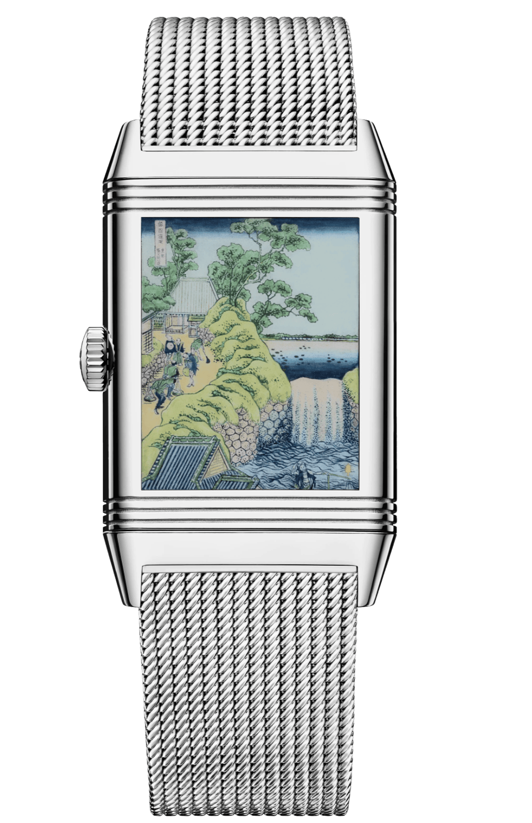 Reverso Tribute Enamel Hokusai The Falls at Aoigaoka Q39331T9