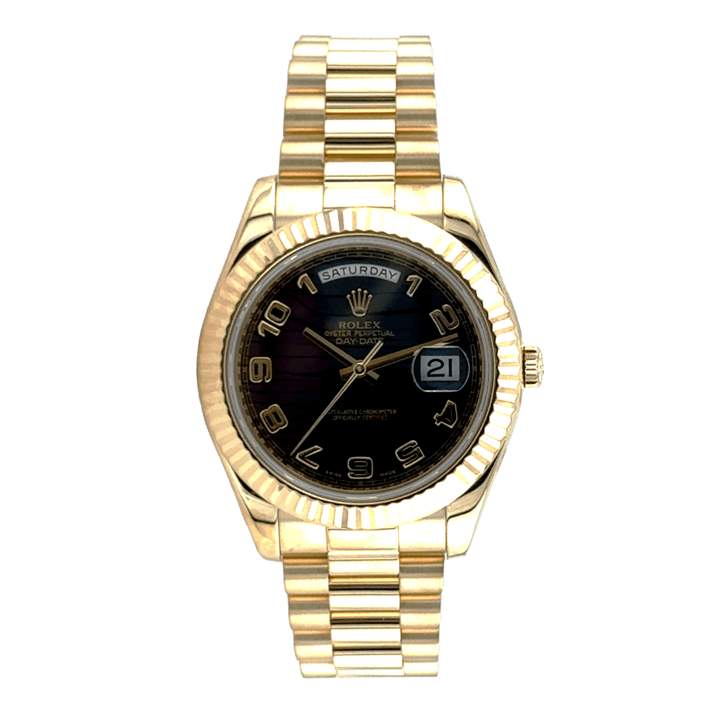 ROLEX DAY-DATE II 218238 41MM  - PRE - OWNED