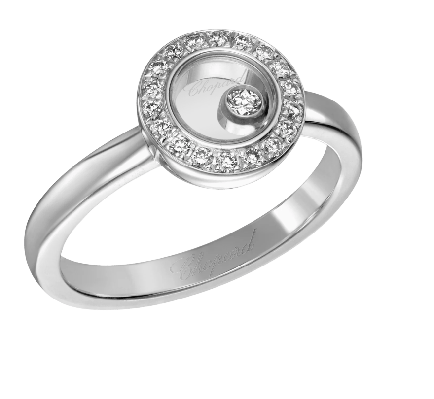 Happy Diamonds Icons White Gold Ring