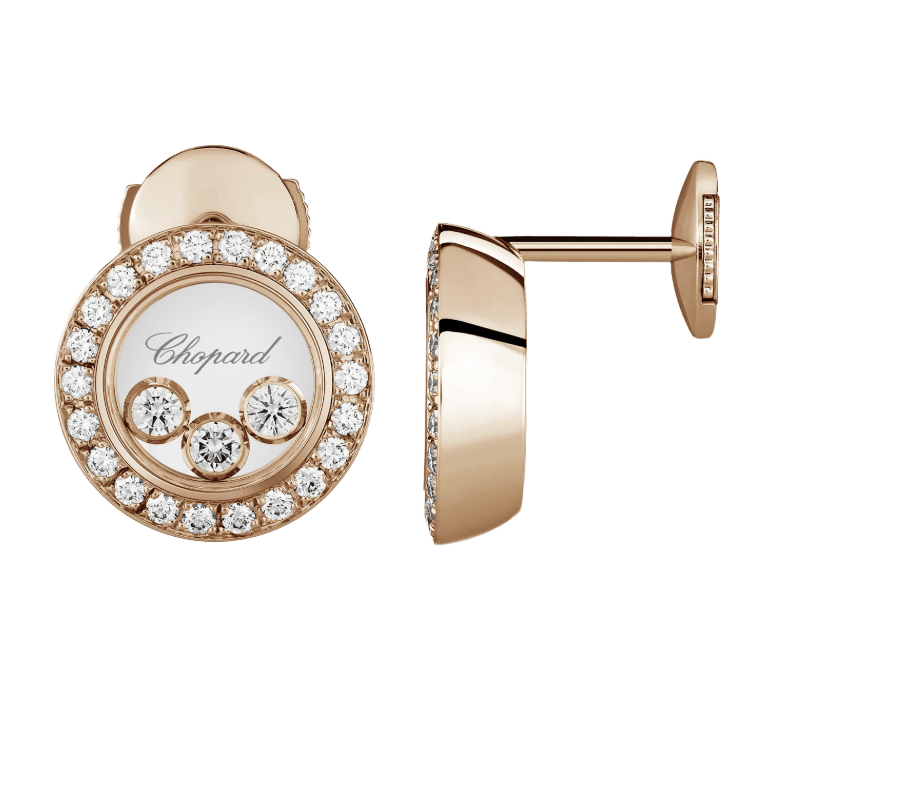 Happy Diamonds Icons Earrings Rose Gold