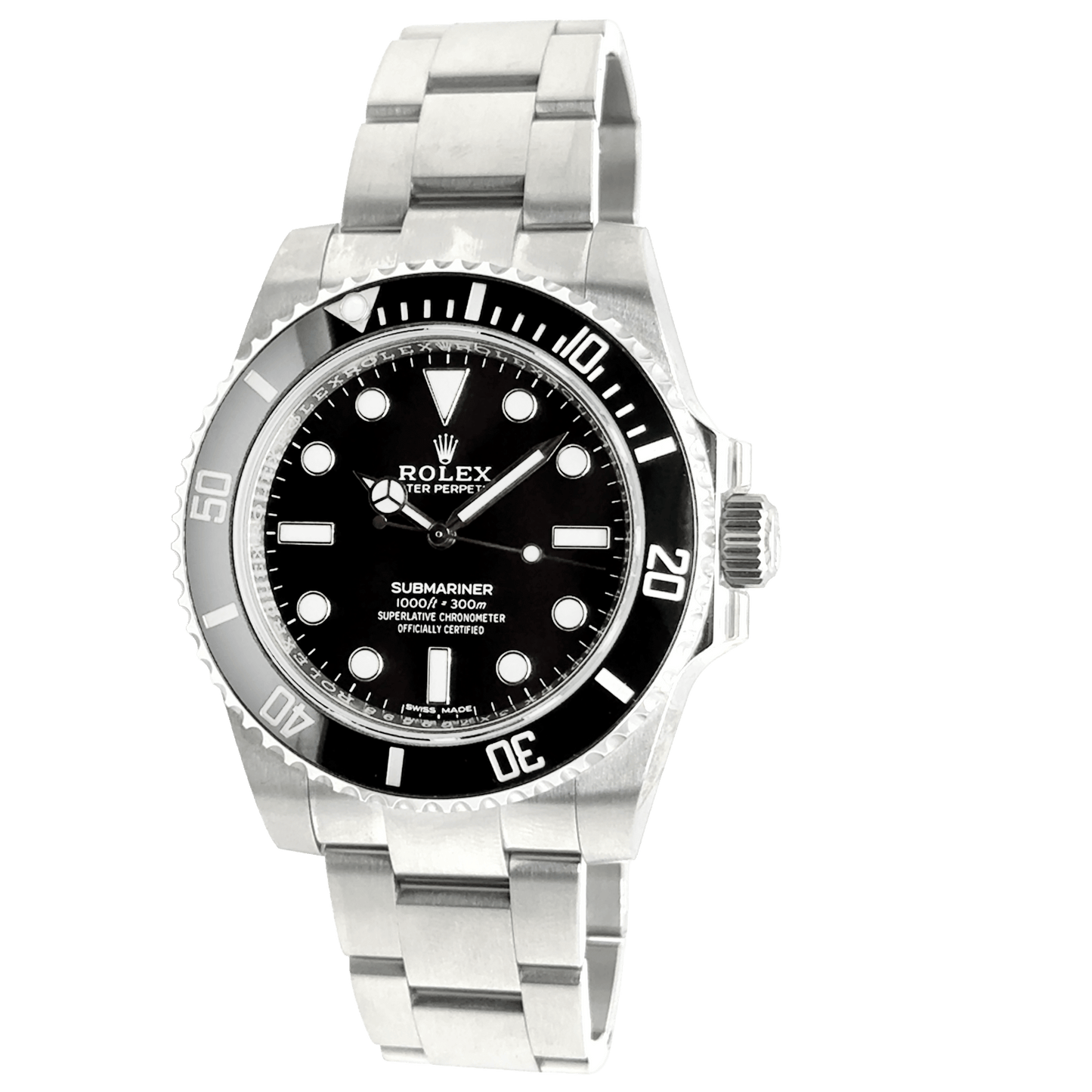 ROLEX SUBMARINER 40MM 114060 - PRE - OWNED