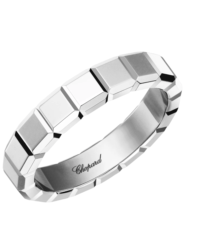 Ice Cube Ring White Gold