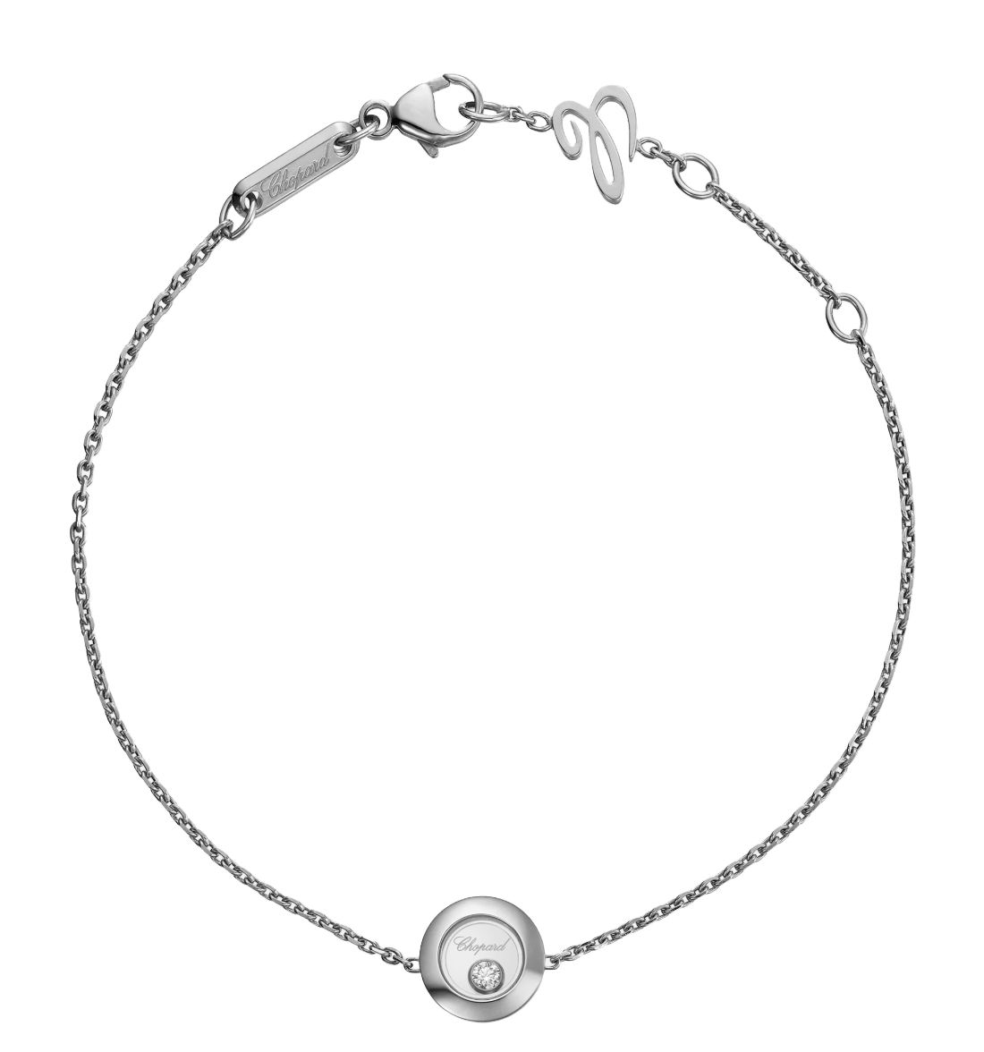 Happy Diamonds Icons White Gold Bracelet