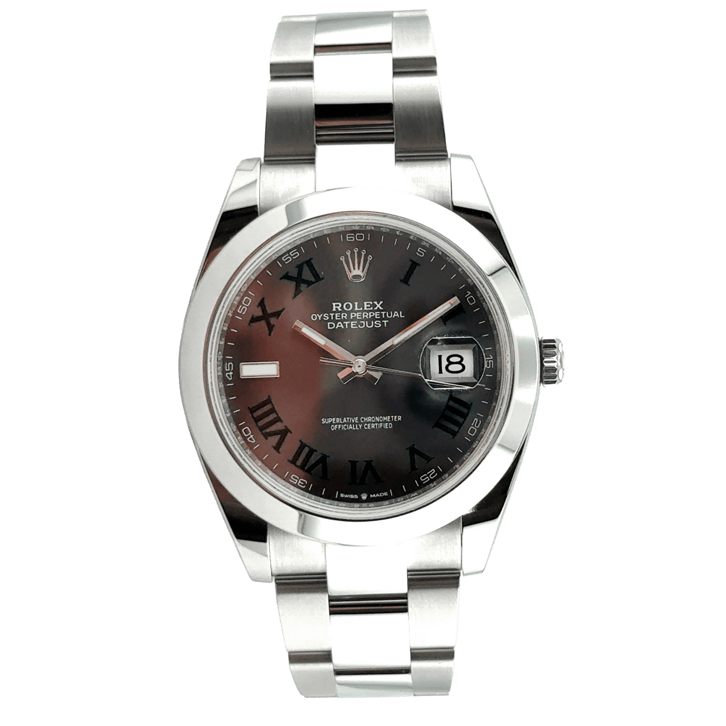 ROLEX OYSTER PERPETUAL DATEJUST 123600- PRE - OWNED