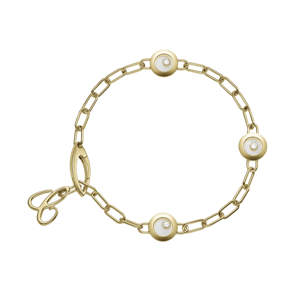 Happy Diamonds Icons Yellow Gold Bracelet