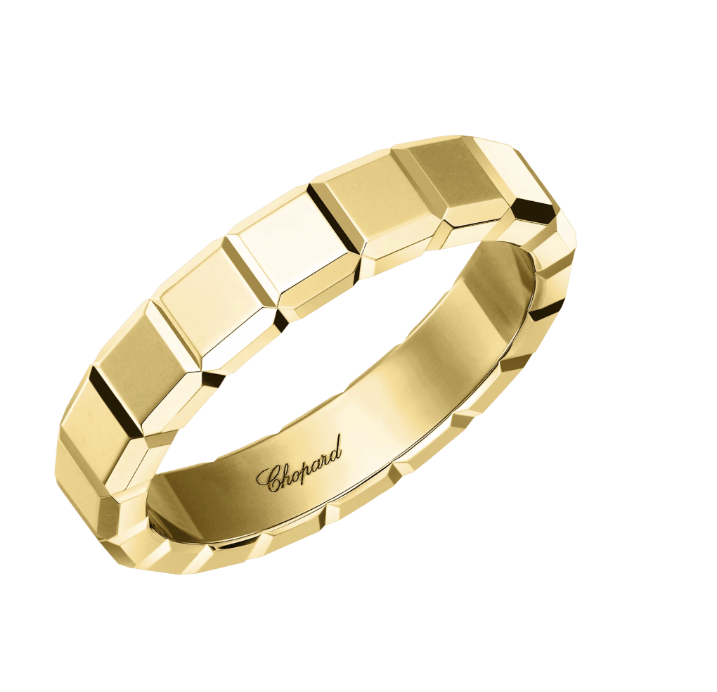 Ice Cube Ring Yellow Gold